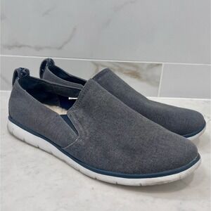 UGG AUSTRALIA CONLEY SNEAKERS MENS SIZE 12 FUR LINED BLUE SNEAKERS